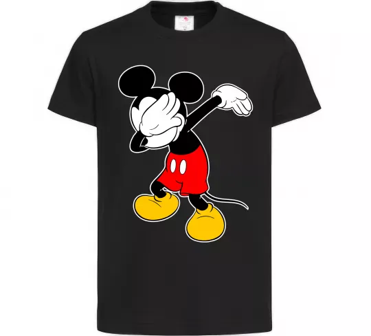 Детская футболка Міккі Маус деб Черный фото