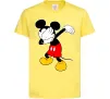 Детская футболка Міккі Маус деб Лимонный фото