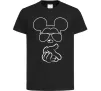 Детская футболка Mickey deal with it Черный фото