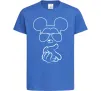 Детская футболка Mickey deal with it Ярко-синий фото