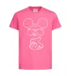 Детская футболка Mickey deal with it Ярко-розовый фото