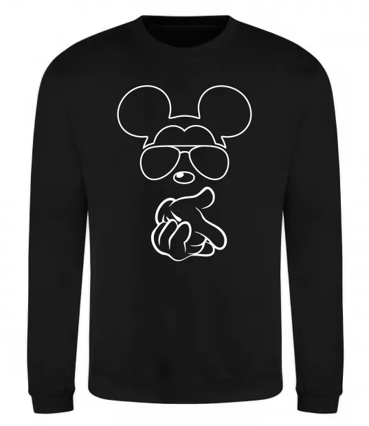 Свитшот Mickey deal with it Черный фото