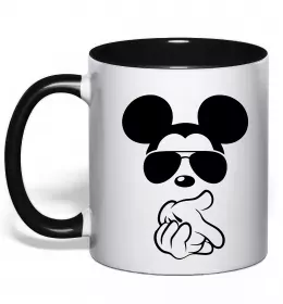 Чашка з кольоровою ручкою