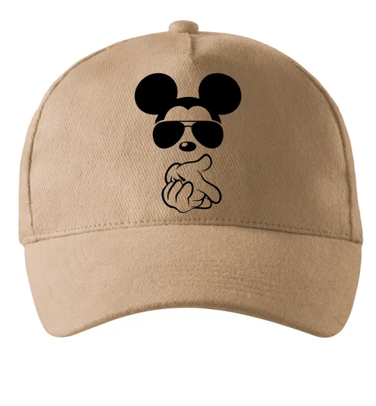 Кепка Mickey deal with it Песочный фото
