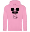 Жіноча толстовка (худі) Mickey deal with it Рожевий фото