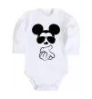 Детский боди Mickey deal with it Белый фото