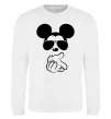 Свитшот Mickey deal with it Белый фото