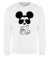 Свитшот Mickey deal with it Белый фото