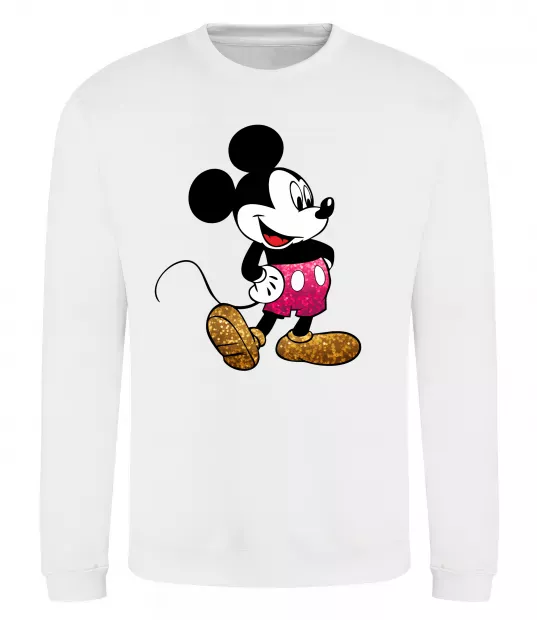 Світшот Mickey Mouse sparkles Білий фото