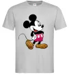 Чоловіча футболка Mickey Mouse sparkles Сірий фото