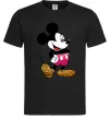 Чоловіча футболка Mickey Mouse sparkles Чорний фото