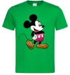 Чоловіча футболка Mickey Mouse sparkles Зелений фото