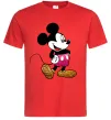 Чоловіча футболка Mickey Mouse sparkles Червоний фото