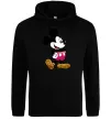 Чоловіча толстовка (худі) Mickey Mouse sparkles Чорний фото