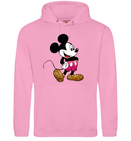 Женская толстовка (худи) Mickey Mouse sparkles Розовый фото