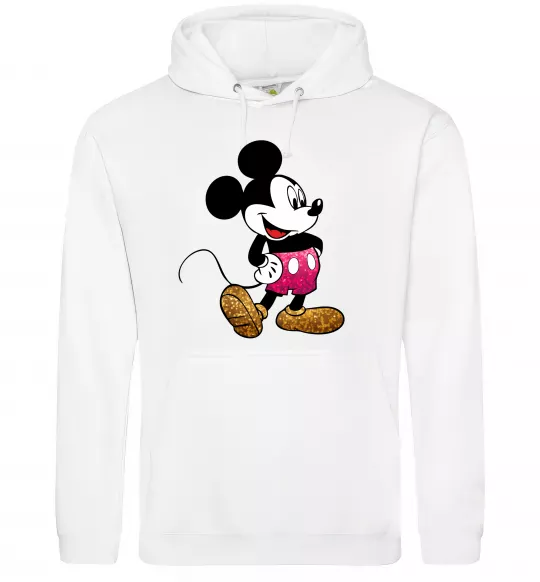 Жіноча толстовка (худі) Mickey Mouse sparkles Білий фото