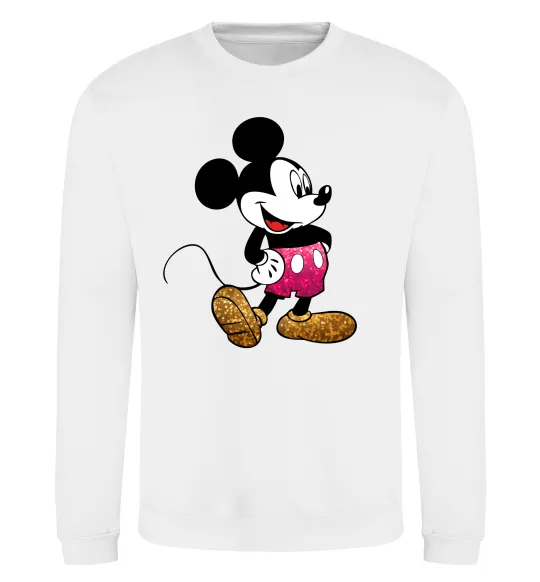 Свитшот Mickey Mouse sparkles Белый фото