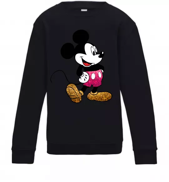 Детский Свитшот Mickey Mouse sparkles Черный фото