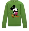 Детский Свитшот Mickey Mouse sparkles Лаймовый Детский Свитшот Mickey Mouse sparkles Лаймовый фото