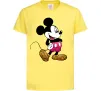 Детская футболка Mickey Mouse sparkles Лимонный Детская футболка Mickey Mouse sparkles Лимонный фото