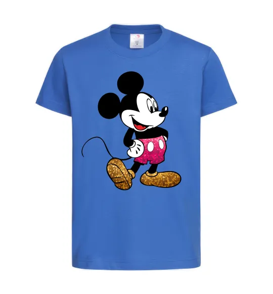 Детская футболка Mickey Mouse sparkles Ярко-синий фото