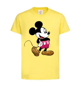 Детская футболка Mickey Mouse sparkles Лимонный фото