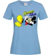 Женская футболка Summer vibes Mickey Голубой фото