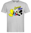 Чоловіча футболка Summer vibes Mickey Сірий фото
