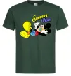 Чоловіча футболка Summer vibes Mickey Темно-зелений фото