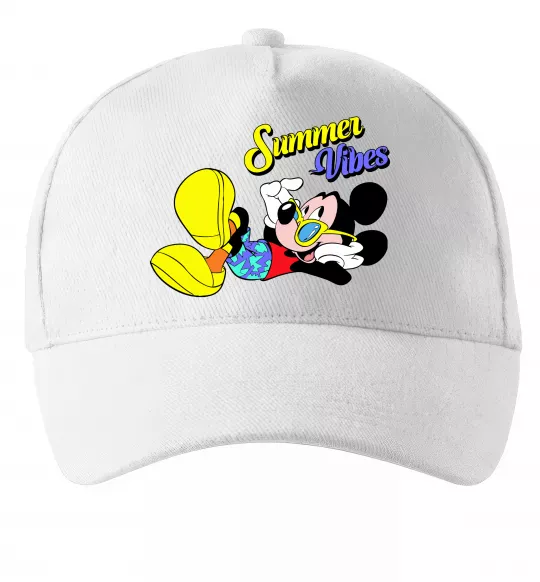 Кепка Summer vibes Mickey Білий фото