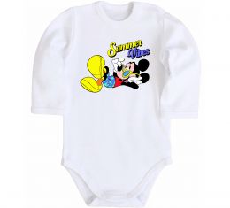 Дитячий бодік Summer vibes Mickey