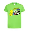 Детская футболка Summer vibes Mickey Лаймовый фото