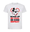 Дитяча футболка Be cool be kind Білий фото