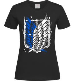 Женская футболка Атака титанів розвідувальний корпус