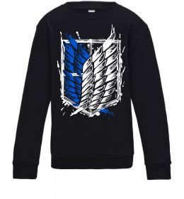 Дитячий світшот Атака титанів розвідувальний корпус Дитячий світшот Атака титанів розвідувальний корпус