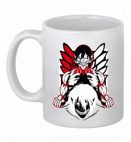 Чашка керамічна Атака титанів Ерен