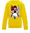 Детский Свитшот Атака титанів Ерен Солнечно желтый фото