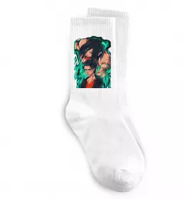 Носки Eren Yeager Attack on titan Белый фото