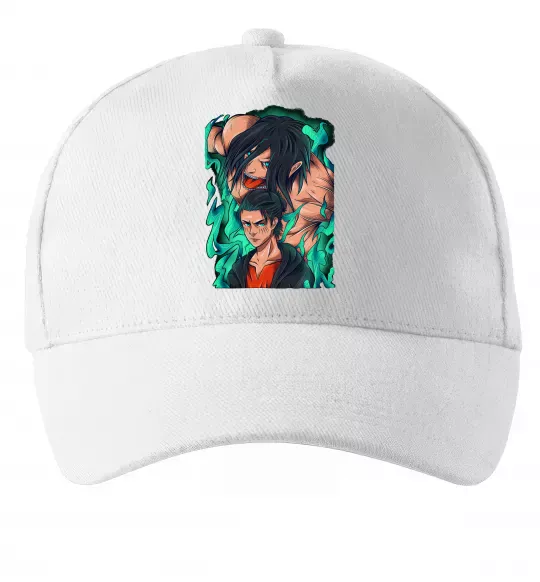 Кепка Ерене Єгер титан Белый фото