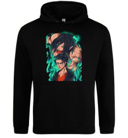 Чоловіча толстовка (худі) Ерене Єгер титан