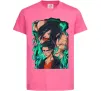 Детская футболка Ерене Єгер титан Ярко-розовый фото