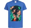 Детская футболка Ерене Єгер титан Ярко-синий фото