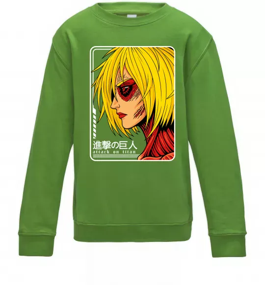 Детский Свитшот Annie Leonhart Лаймовый фото