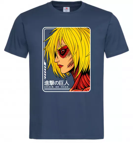 Чоловіча футболка Annie Leonhart Темно-синій фото