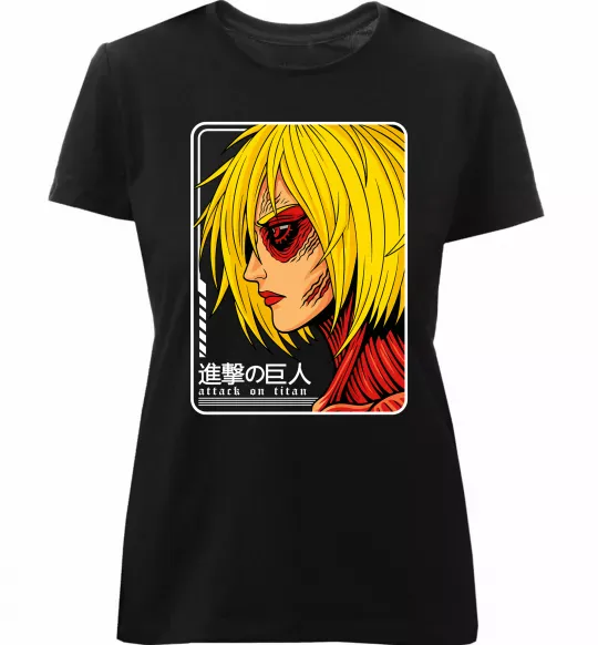 Женская премиум футболка Annie Leonhart Черный фото