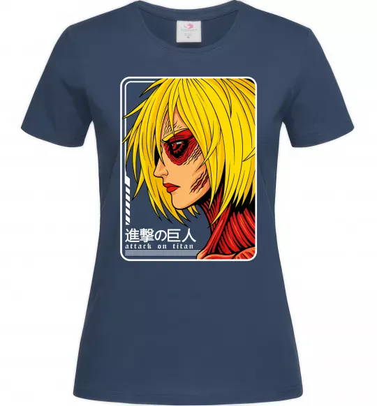 Женская футболка Annie Leonhart Темно-синий фото