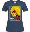 Женская футболка Annie Leonhart Темно-синий фото