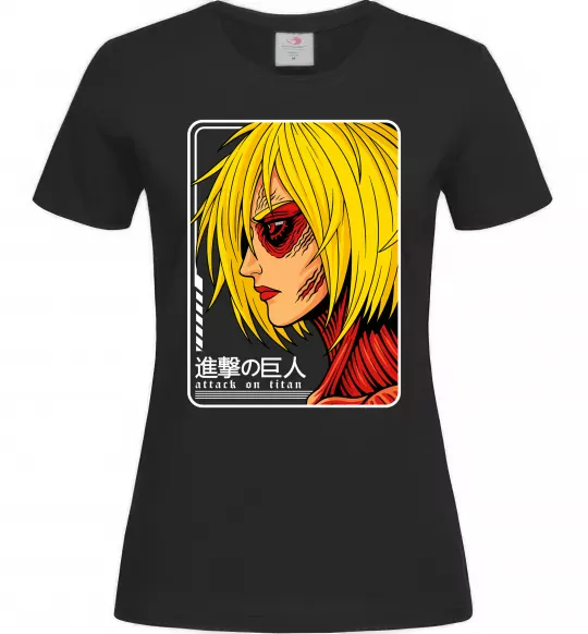 Женская футболка Annie Leonhart Черный фото