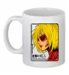 Чашка керамическая Annie Leonhart Белый фото