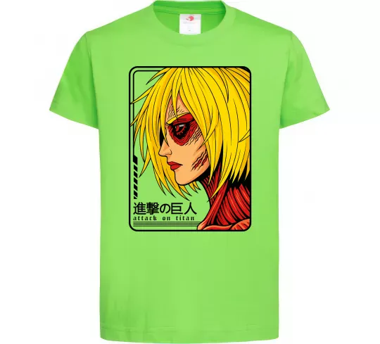 Дитяча футболка Annie Leonhart Лаймовий фото